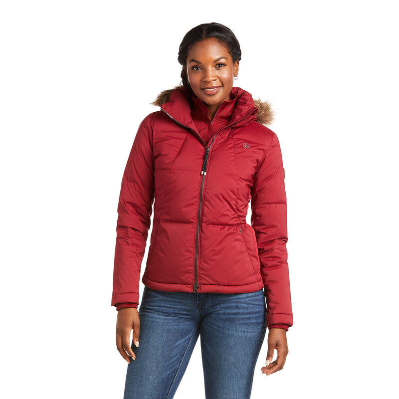 Chaqueta Ariat Altitude Down Rojas Mujer - Chile 942-LJHWND